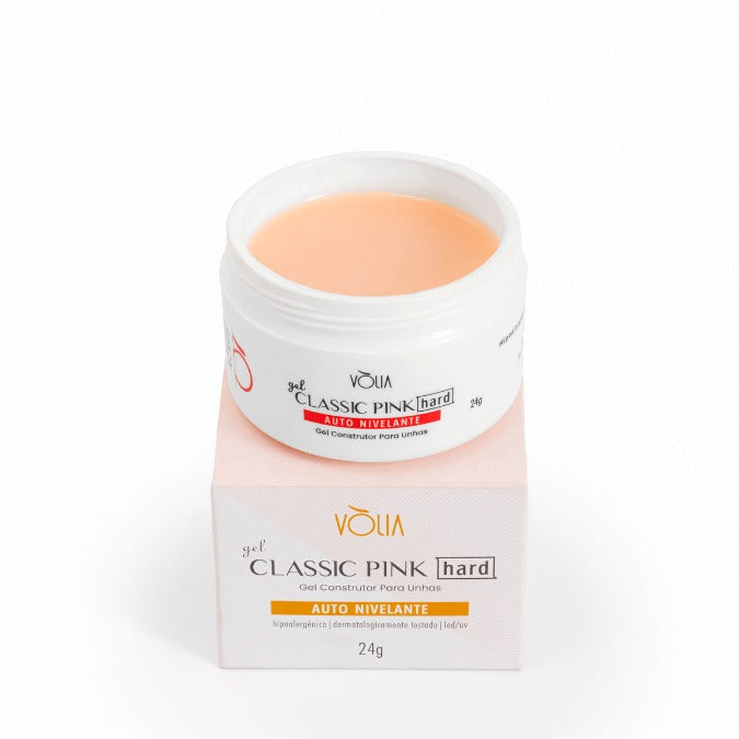 GEL CLASSIC PINK HARD AUTONIVELANTE 24G VÓLIA